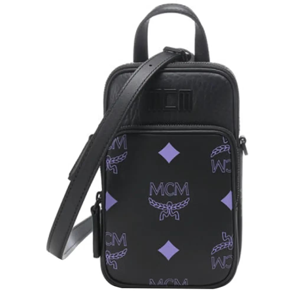 Túi MCM Splash Vertical Crossbody Bag 'Black' MMRCSSX04U6001