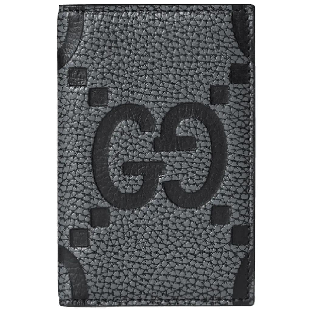 Ví ‎Gucci Maxi GG Card Case 'Grey' 739478-AAECE-1046