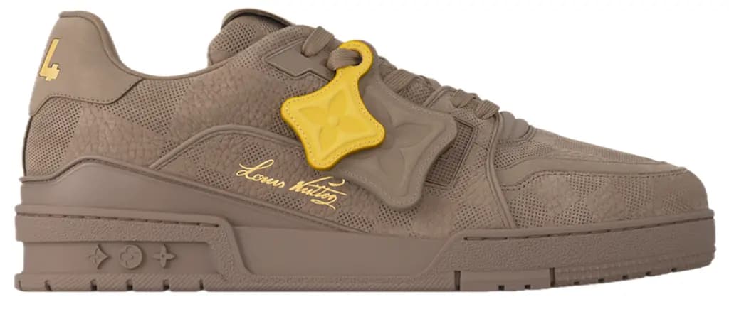Giày Louis Vuitton LV Trainers 'Taupe' 1AH618