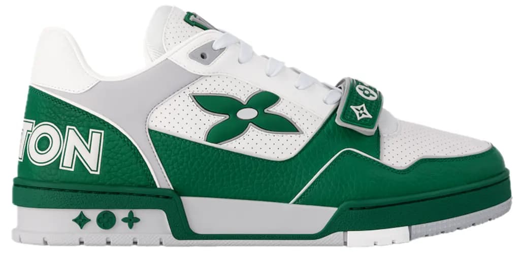 Giày Louis Vuitton LV Trainers 'Green' 1AHTCV