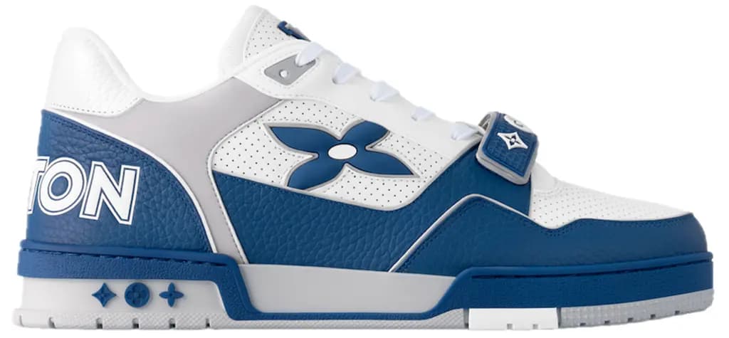 Giày Louis Vuitton LV Trainers 'Blue' 1AHTBR