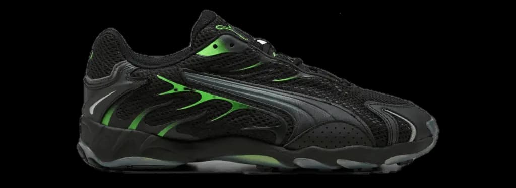Giày PUMA Inhale 'Black Green Glare' 401560-01
