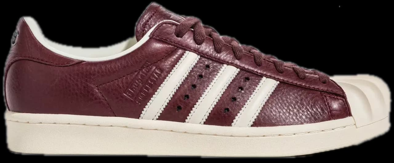 Giày Thug Club X Adidas Superstar Vintage 'Red Cream' JS1908