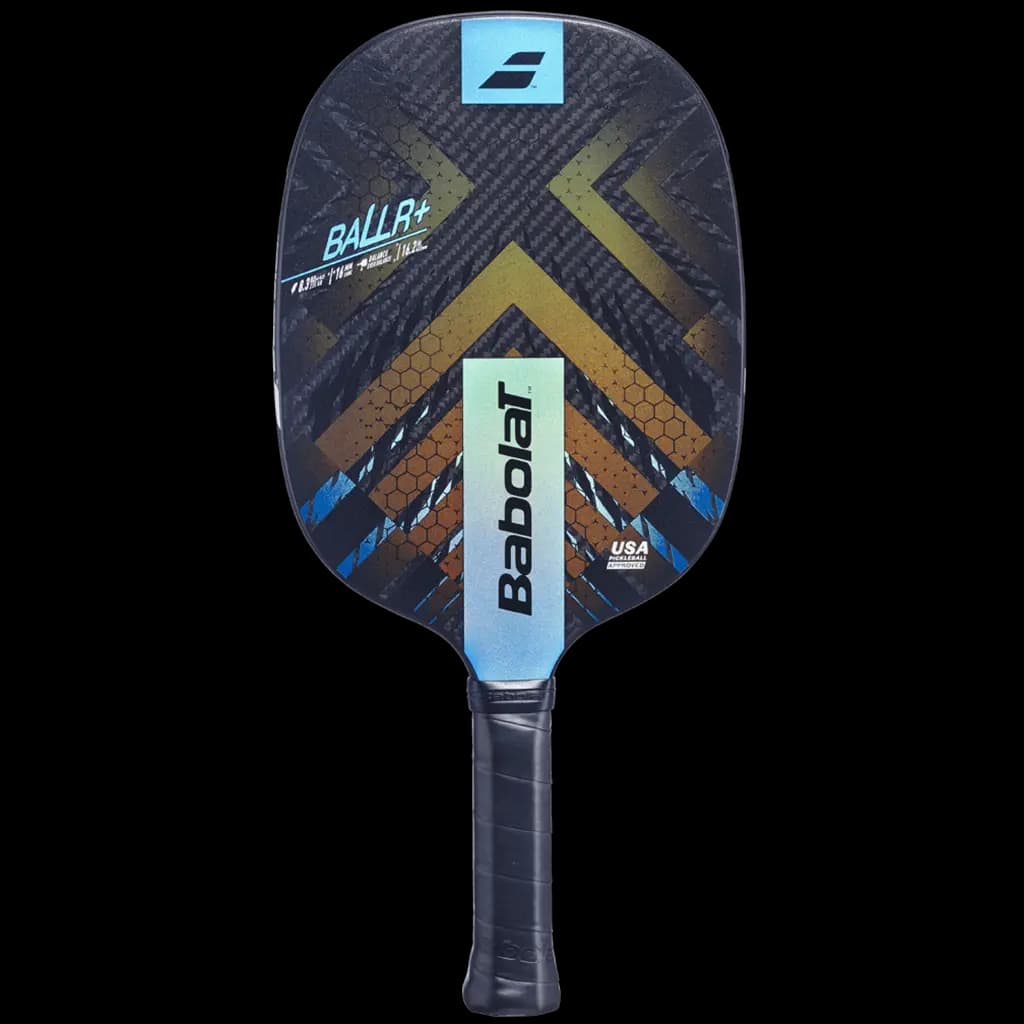 Vợt Pickleball Babolat BALLR+ 2025 16mm 'Black Blue'