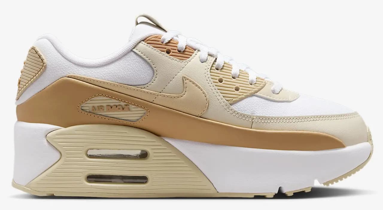Giày Nike Air Max 90 LV8 ‘White Club Gold’ FD4328-112