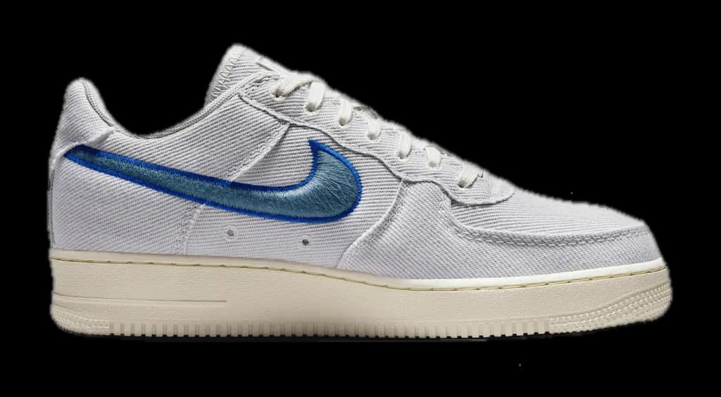 Giày Nike Air Force 1 Low Canvas 'Grey' HV1204-001