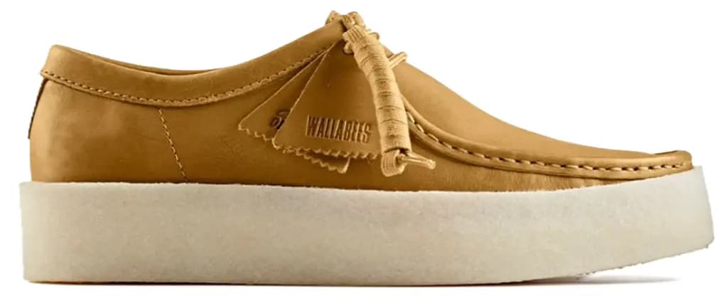 Giày Clarks Originals Wallabee Cup 'Mid Tan' 261765664