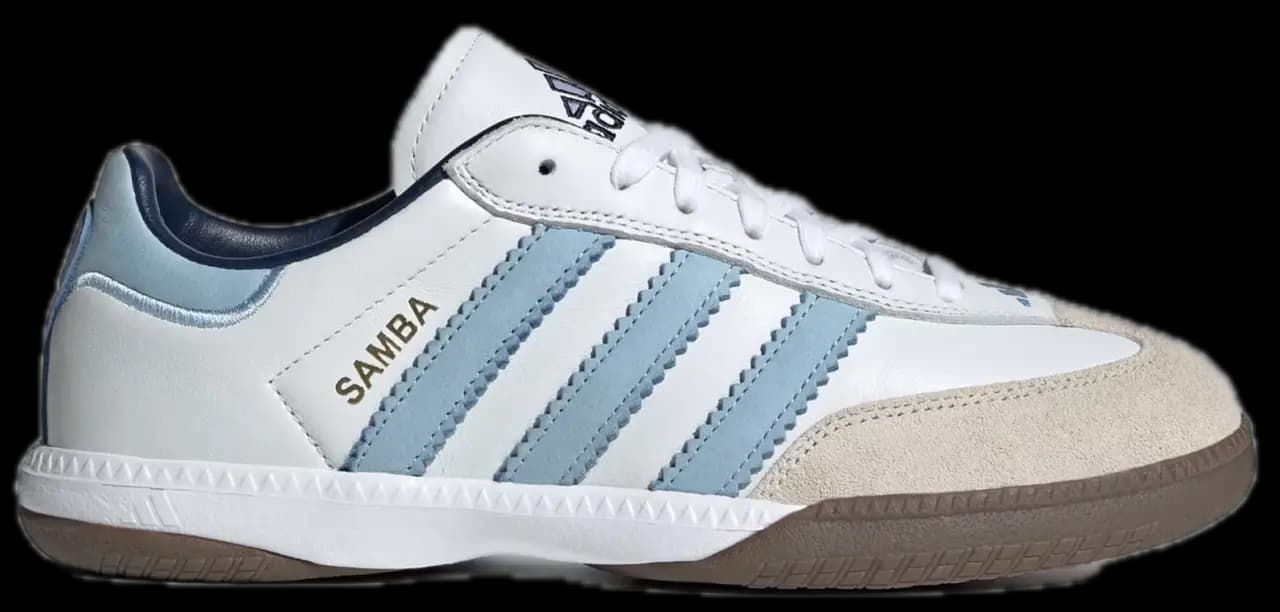 Giày Adidas Samba Millennium 'White Clear Sky Gum' JI3183