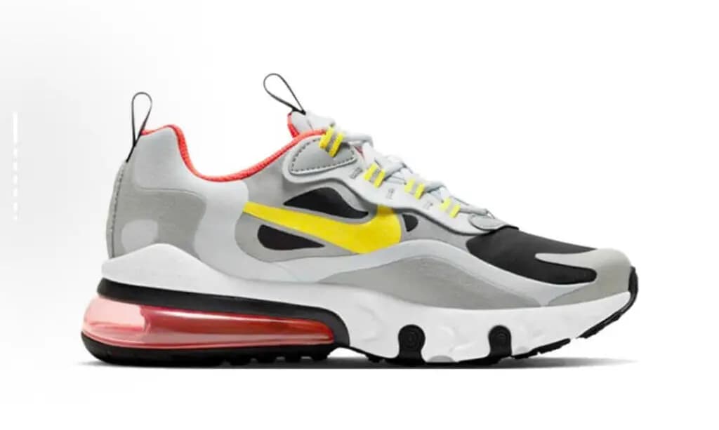 Giày Nike Air Max 270 React 'Smoke Grey High Voltage' BQ0103-023