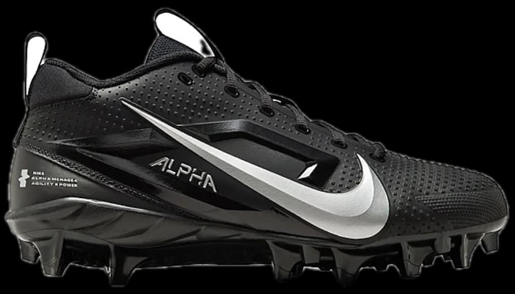 Giày Nike Alpha Menace 4 Varsity 'Black Silver' FN0027-002