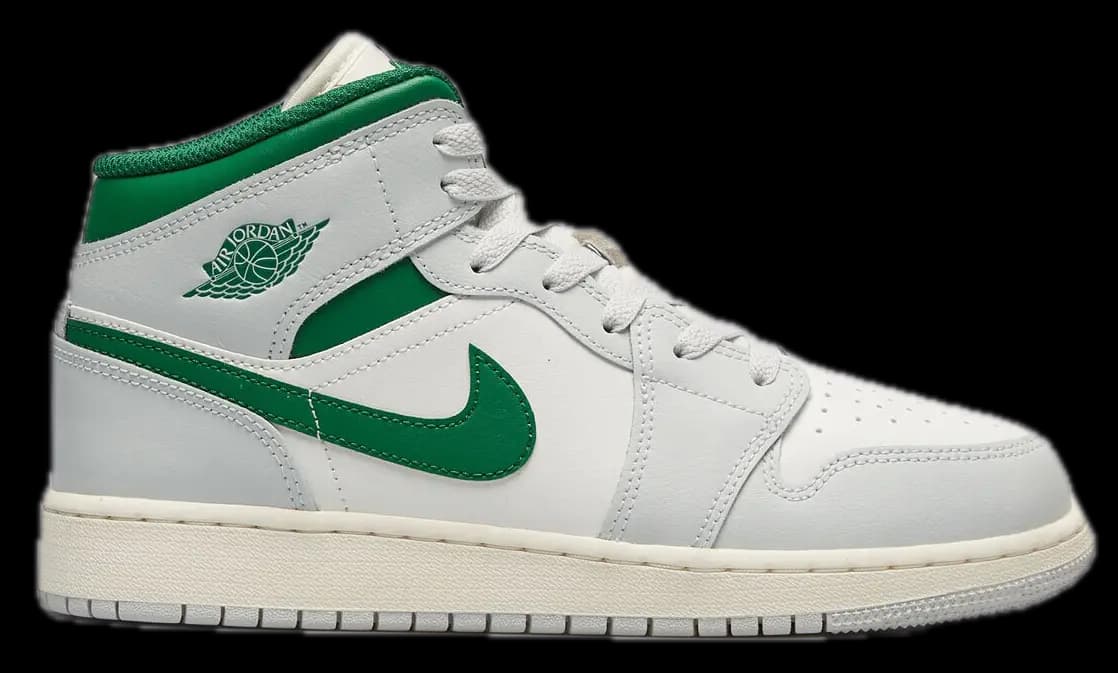Giày Nike Air Jordan 1 Mid 'White Pure Platinum Green' DQ8423-142
