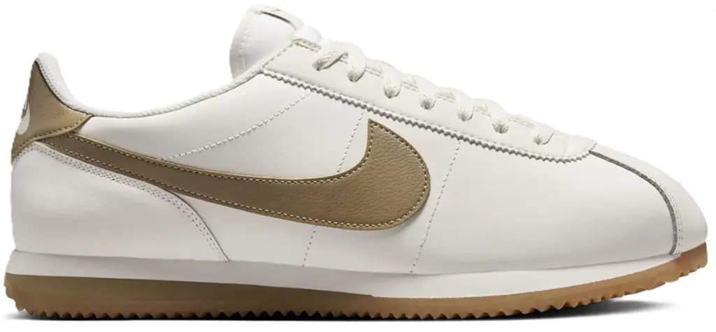 Giày Nike Cortez Leather 'Sail Gum Yellow Parachute' DM4044-109