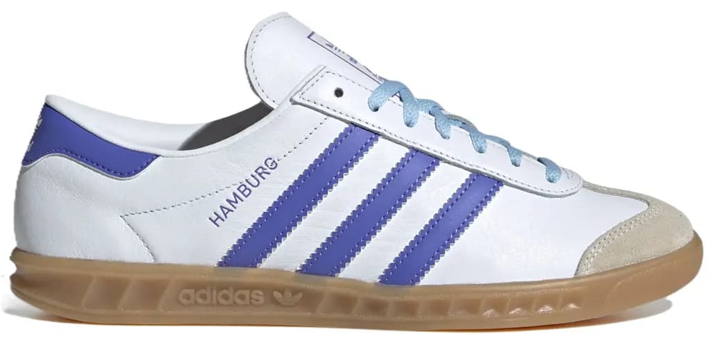 Giày Adidas Hamburg 'White Cobalt Blue Gum' JH8561