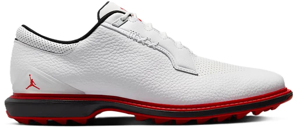 Giày Nike Air Jordan ADG 5 Golf 'White Black Varsity Red' FQ6642-103