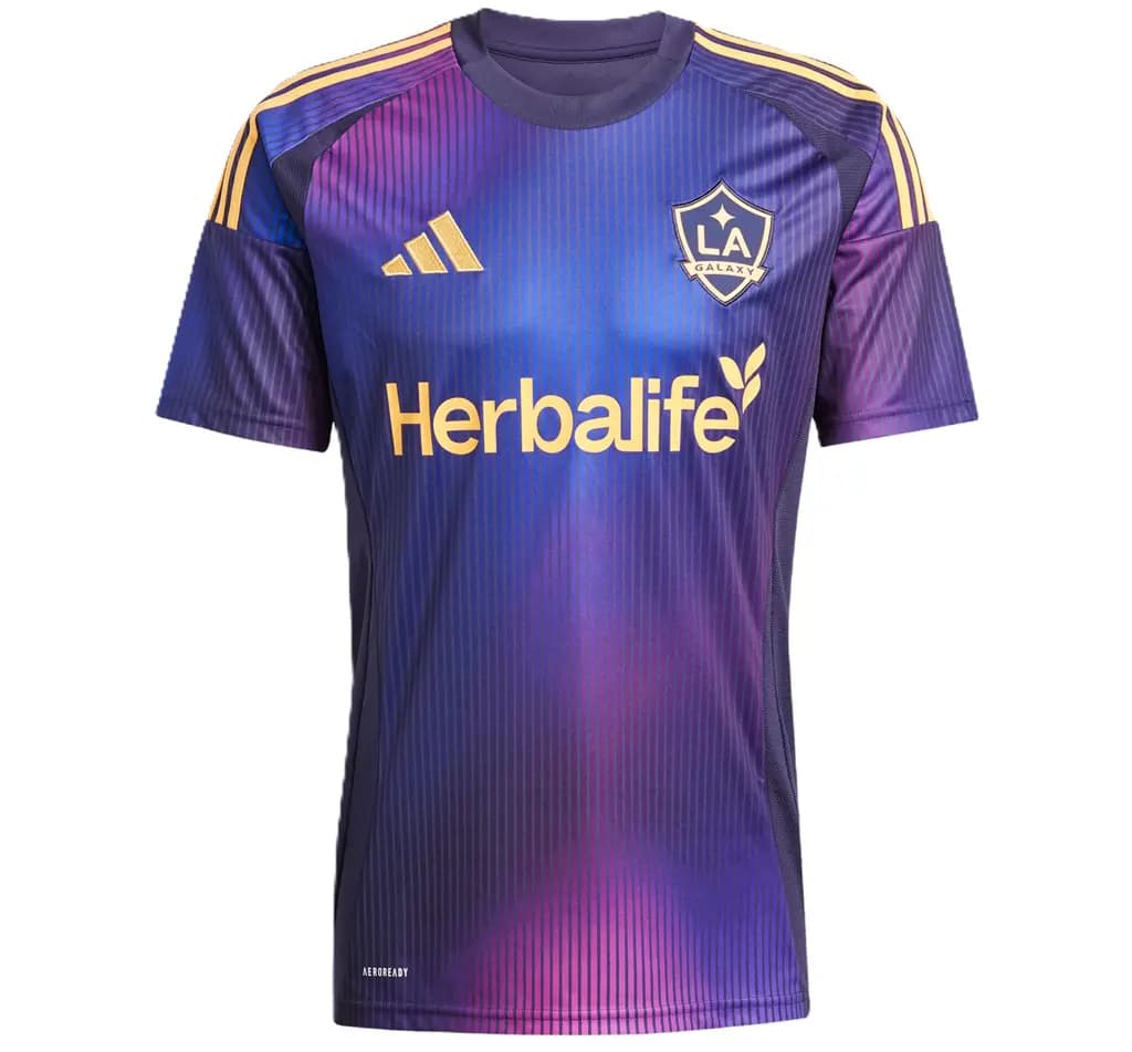 Áo Adidas LA Galaxy 25/26 Away Jersey 'Purple' IV9853