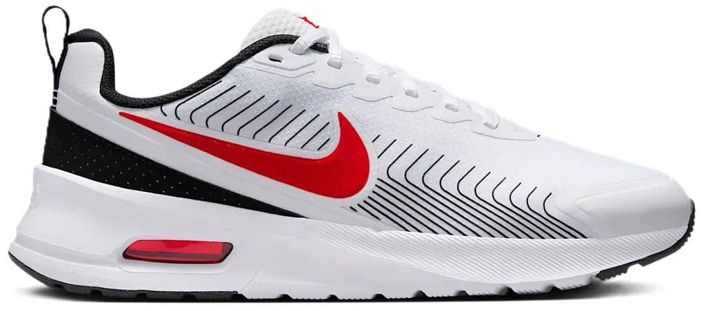 Giày Nike Air Max Nuaxis 'White Black University Red' FD4329-104