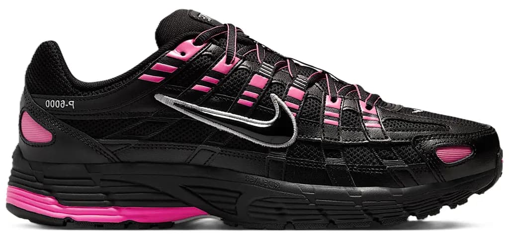 Giày Nike P-6000 'Pink Blast Metallic Silver Black' CD6404-600