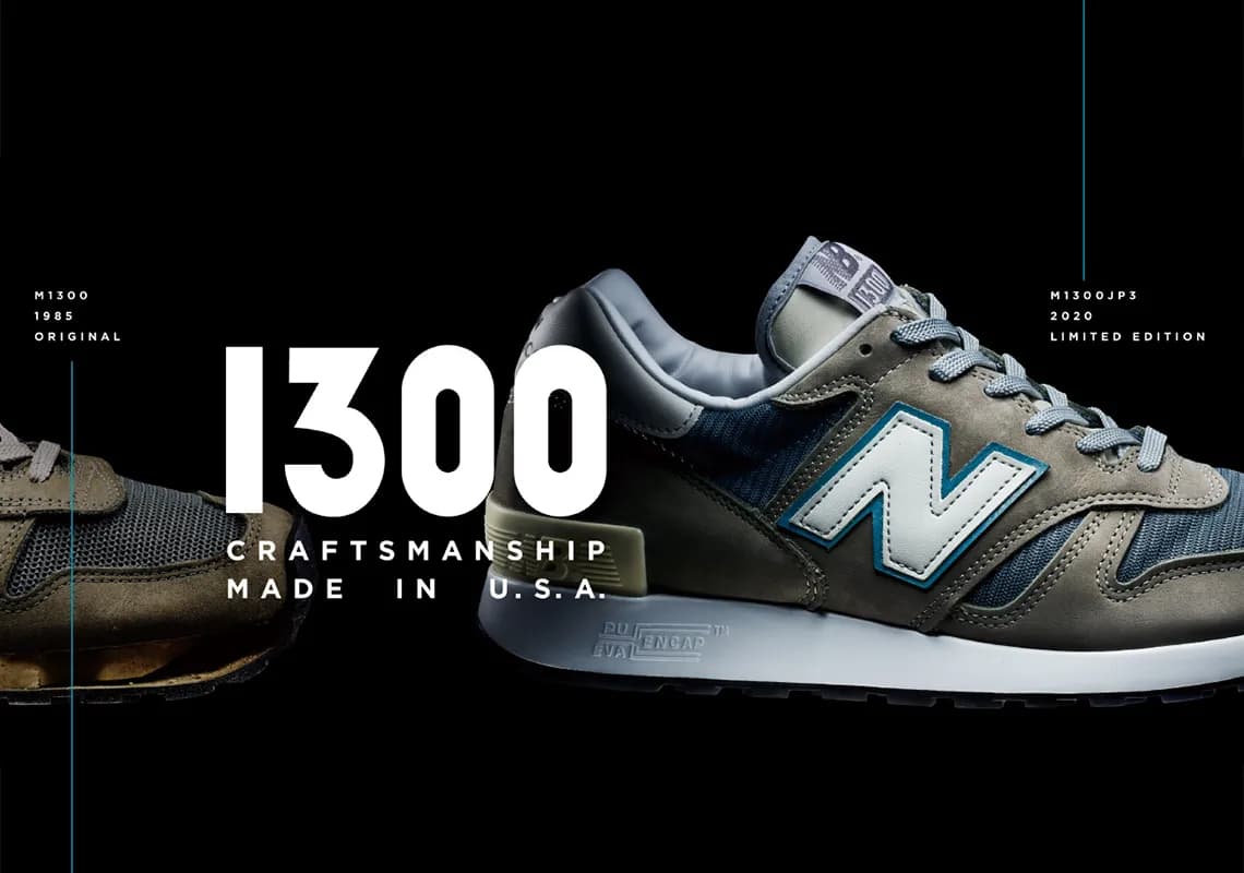 New Balance 1300JP: Trở lại một lần nữa