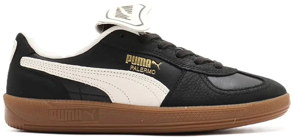 Giày Puma Palermo Premium 'Black White Gum' 401744-02