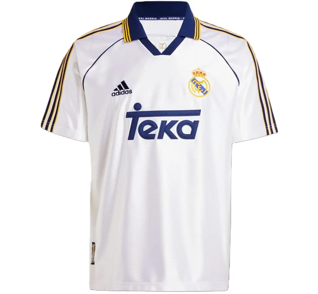 Áo Adidas Real Madrid 99/00 Home Jersey 'White' JJ3801