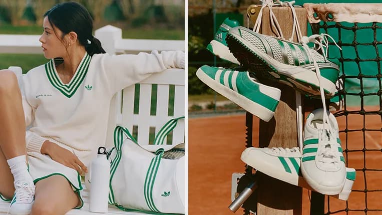 Review bộ sưu tập adidas x Sporty &amp; Rich Court