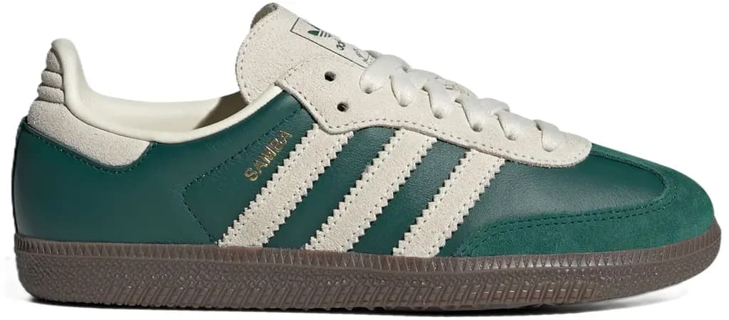 Giày Adidas Samba OG GS 'Dark Green Beige' JH7862
