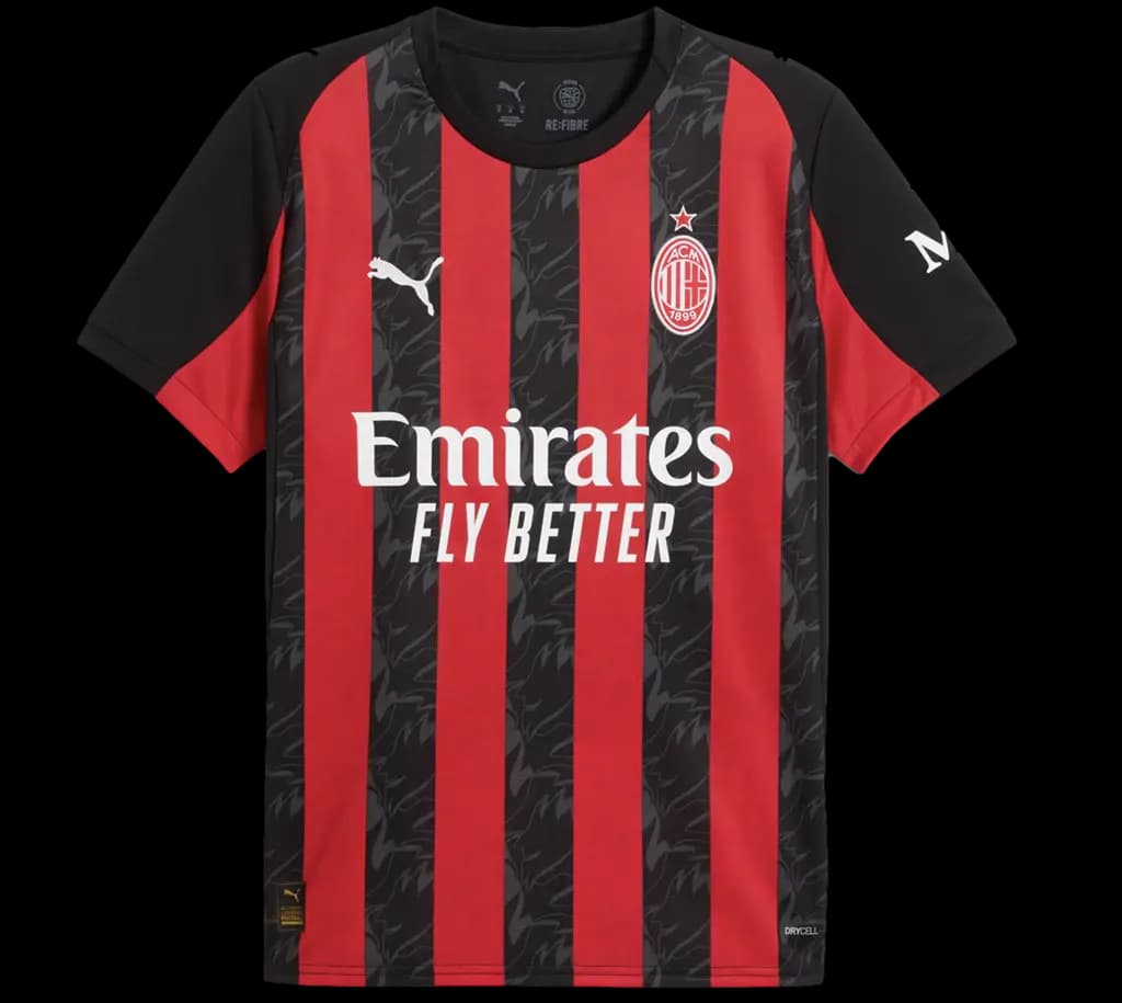 Áo Puma AC Milan 25/26 Home Jersey 'Red Black' 779962-01