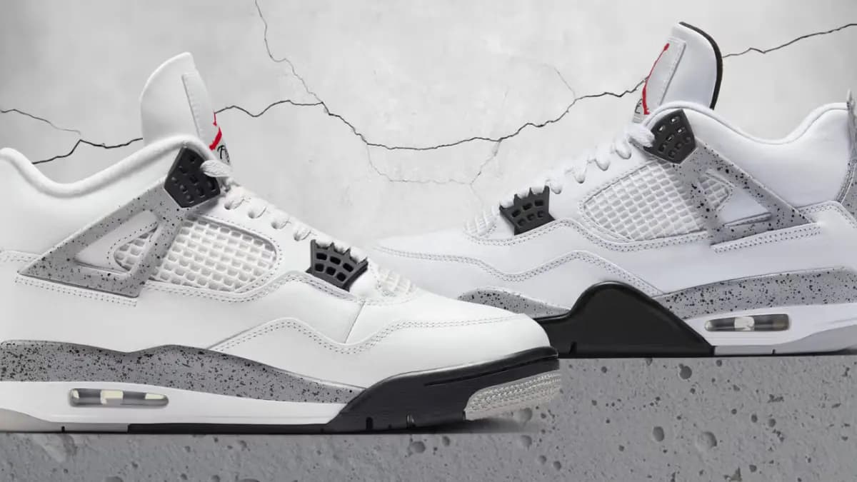 Phân Tích Sự Khác Biệt: Air Jordan 4 ‘White Cement’ 2025 vs 2016