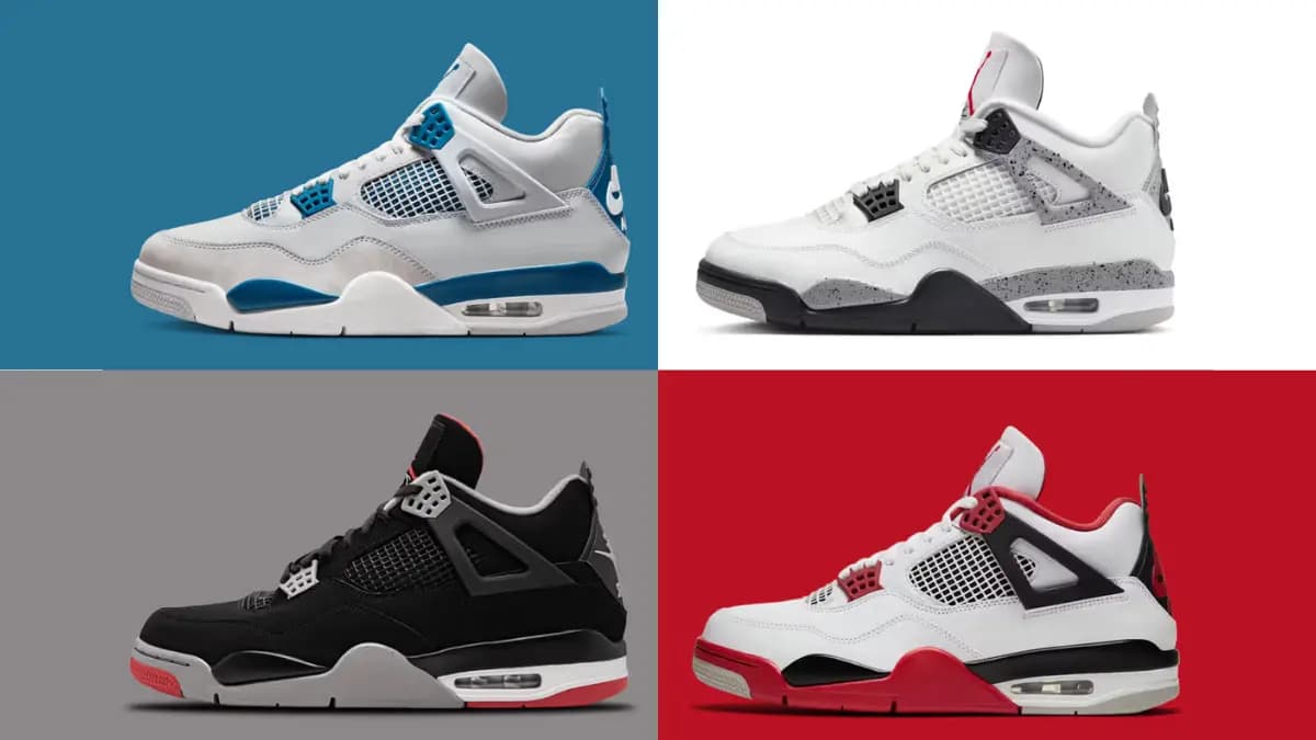 Facts Nhanh: Giải Mã Bốn Phối Màu OG Của Air Jordan 4