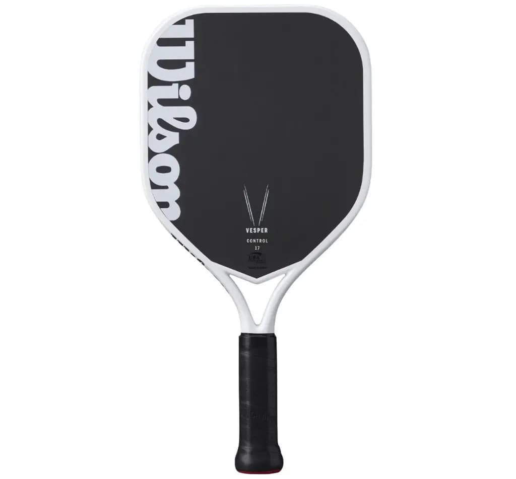 Vợt Pickleball Wilson Vesper Control 17 17mm 'White Black'