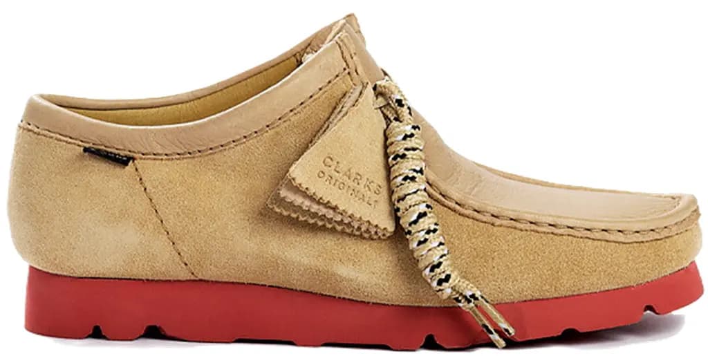 Giày Clarks Wallabee Gore-Tex Maple 'Beige' 26162413
