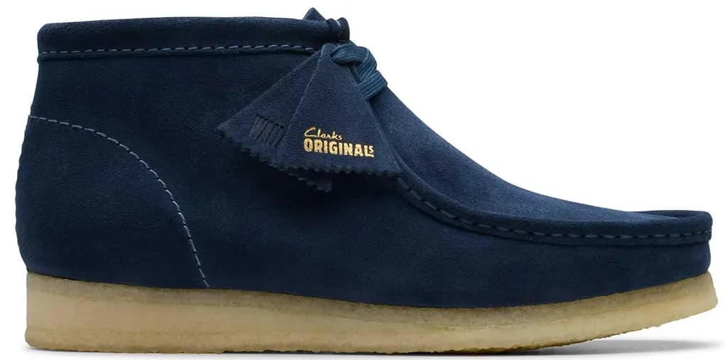Giày Clarks Originals Wallabee Boot 'Navy' 26178218