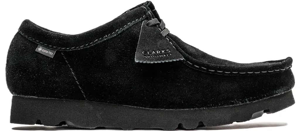 Giày Clarks Originals Wallabee Gore-Tex Ankle 'Black' 261494497