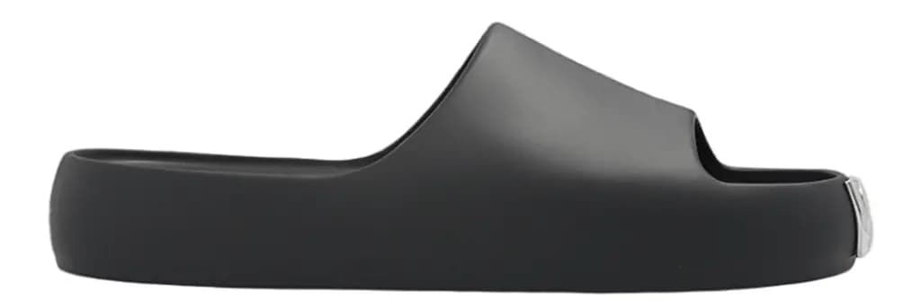 Dép Dolce & Gabanna Rubber Slides With Appliqué 'Black' CS2013-AY537-80999