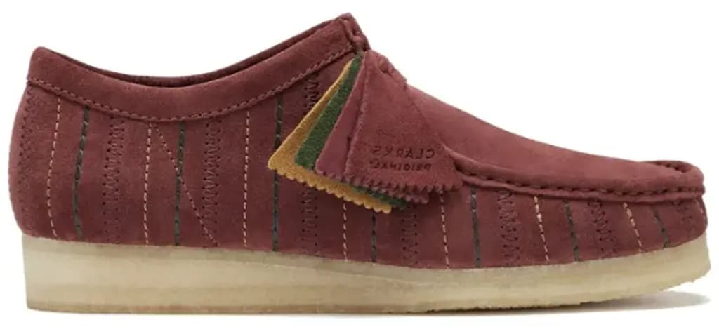 Giày Clarks Originals Wallabee 'Red Suede' 261745127