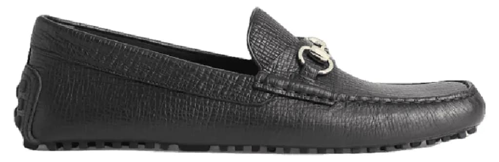 Giày Gucci Horsebit Driver 'Black Soft Leather' 674254-UDU00-1000