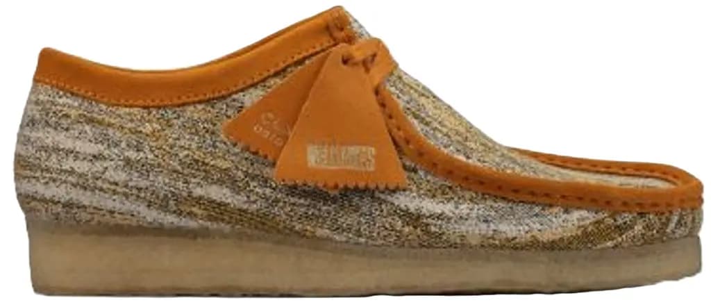 Giày Clarks Originals Wallabee 'Sand Natural Fabric' 26159548