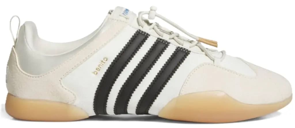 Giày Adidas Ballerina x Bad Bunny 'Off White Black Gum' JQ9229