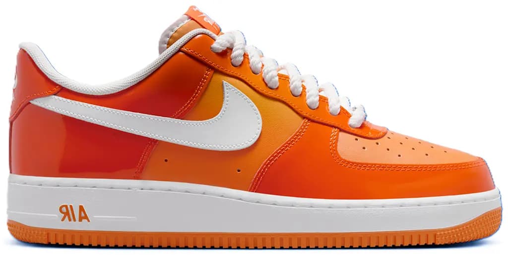 Giày Nike Air Force 1 Low '07 'Orange White Patent' HV9405-800