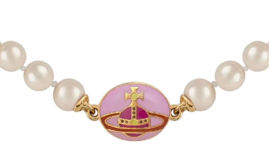 Vòng Cổ Vivienne Westwood Loelia 'Creamrose' 63030020-02R524-IM