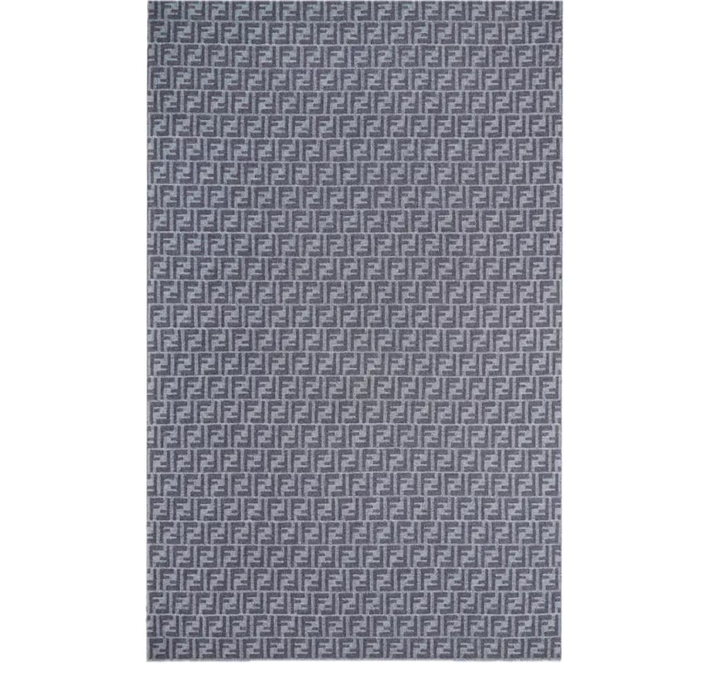 Khăn Fendi Scarf FF Jacquard Scarf 'Blue' FXS830AS6LF1Q3B