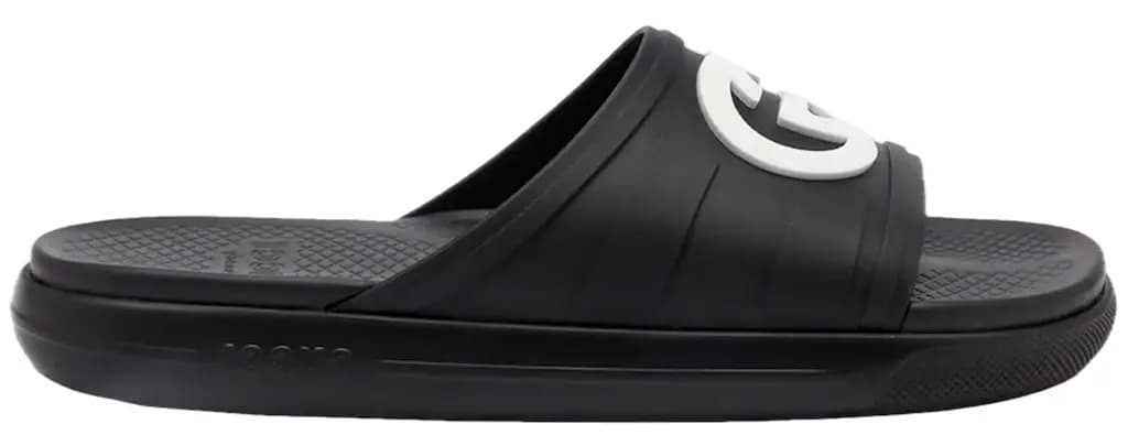 Dép Gucci Interlocking G Slide Sandal 'Black' 780296-J8700-1014