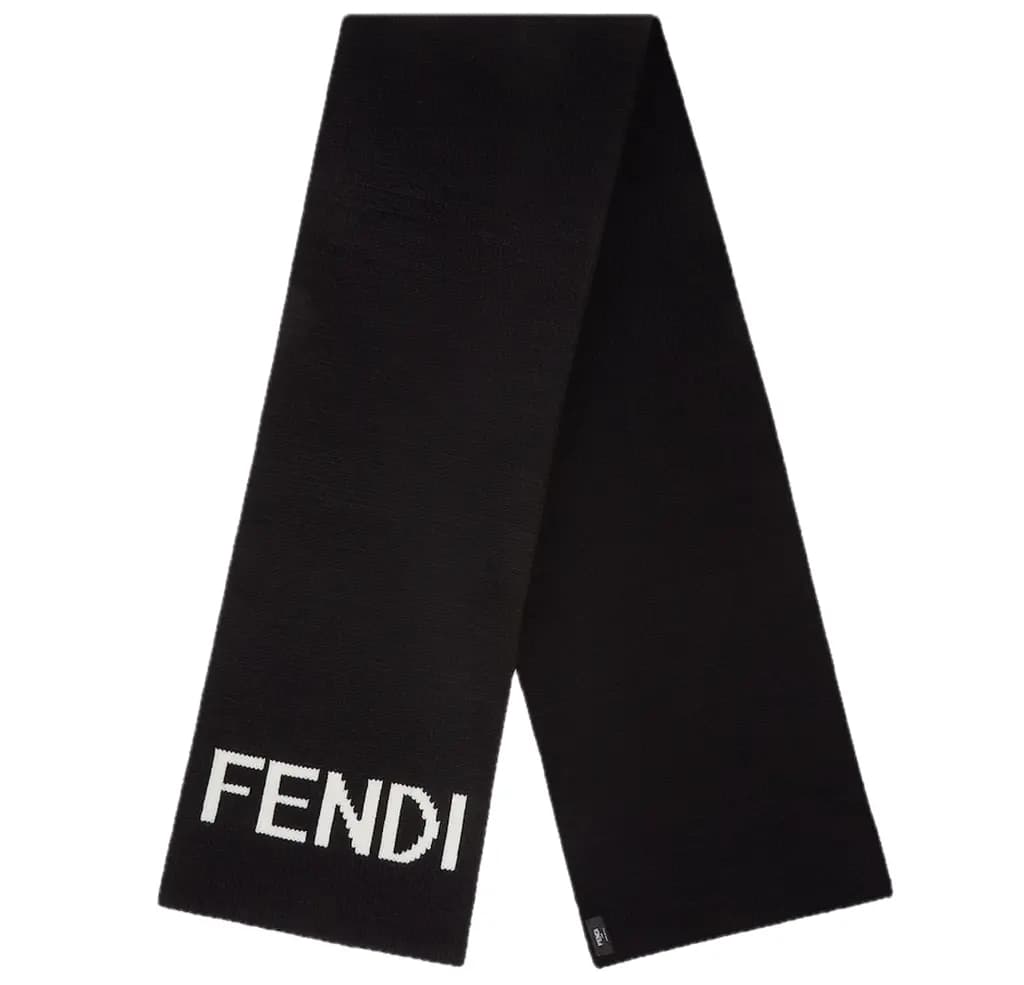 Khăn Fendi Scarf Wool Scarf 'Black' FXS124AI4FF0ZE7
