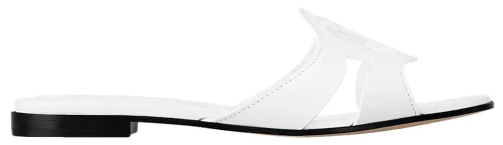 Dép Louis Vuitton LV Isola Flat Mules 'White' 1ABOZK