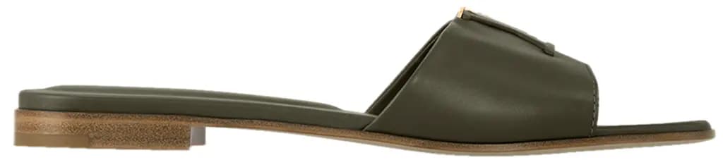 Dép Louis Vuitton LV Capri Flat Mules 'Khaki' 1ACTO5