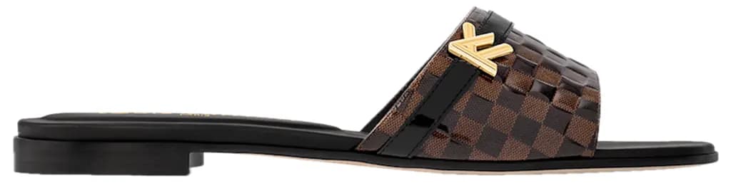 Dép Louis Vuitton Neo Revival Flat Mules 'Ebene' 1ACSOW