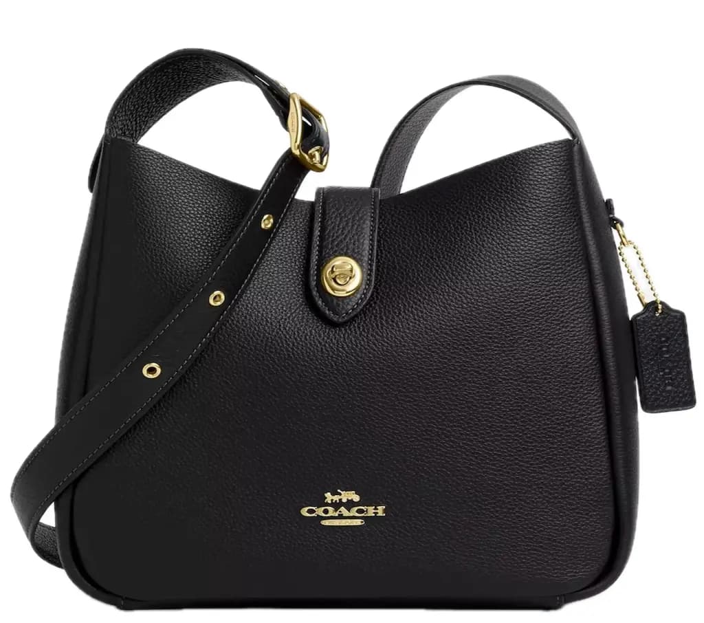 Túi Coach Hadley Convertible Crossbody 'Black' CW002-IMBLK