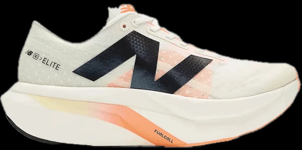 Giày New Balance Elite v4 'White Hot Mango' WRCELCW4