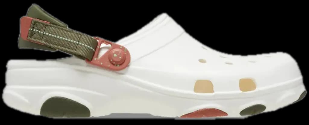 Dép Crocs All Terrain Clogs 'White Green' 206340-0WV