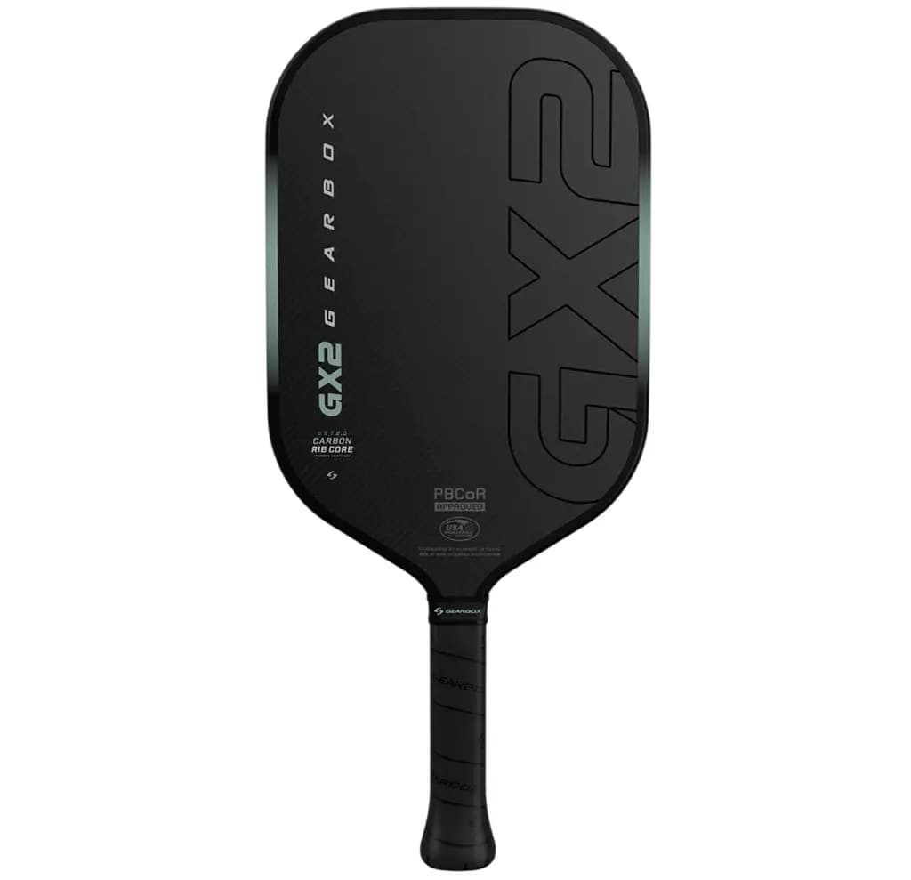 Vợt Pickleball Gearbox GX2 Elongated 16mm 'Black'